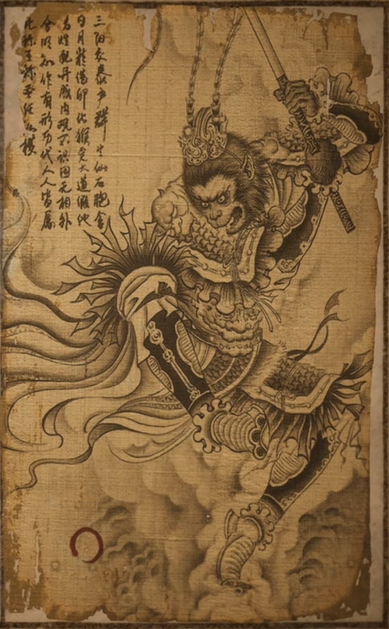 大圣残躯的主要形象