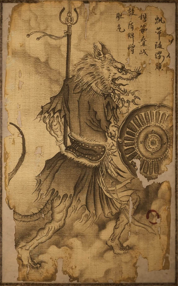 鼠校卫的主要形象