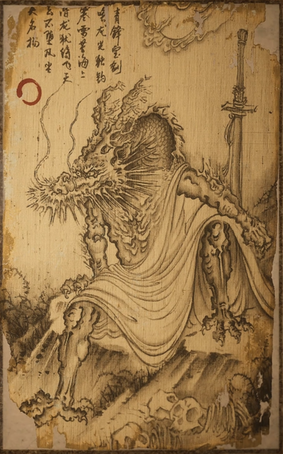 青背龙的主要形象