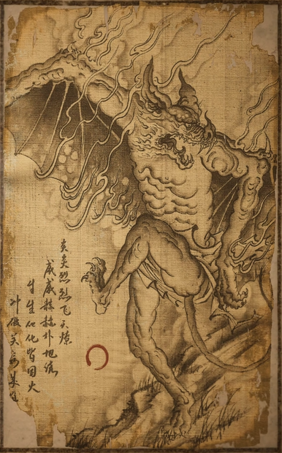 焰蝠的主要形象