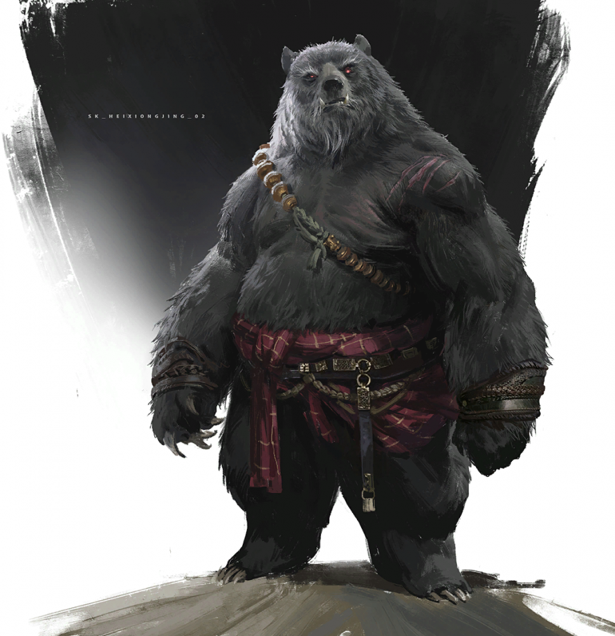 黑熊精的其他形象