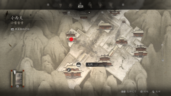打坐处-雷音寺佛殿内-位置.png