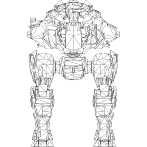 Scorpion LOD1 line front.svg