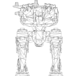 Bulgasari LOD1 line front.svg