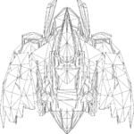 Fafnir LOD1 line top.svg