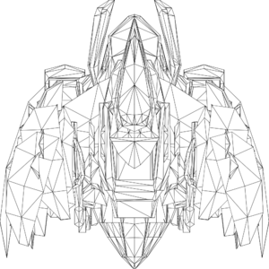 Fafnir LOD1 line top.svg