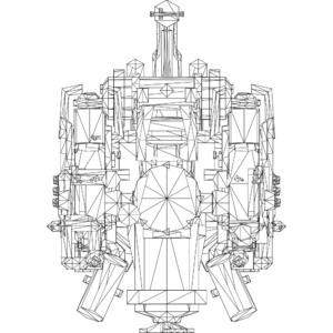 Cruel Angler LOD1 line top.svg