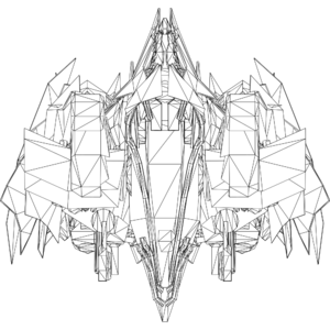 Corrupted Fafnir LOD1 line top.svg