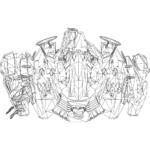 Mauler LOD1 line top.svg