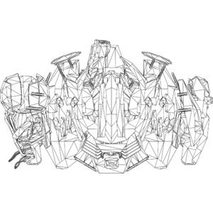 Mauler LOD1 line top.svg