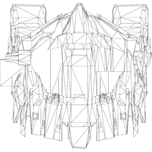 Bulgasari LOD1 line top.svg