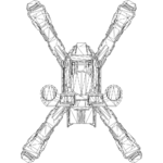 Raijin LOD1 line top.svg