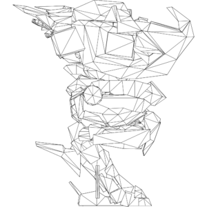Haechi LOD1 line side.svg