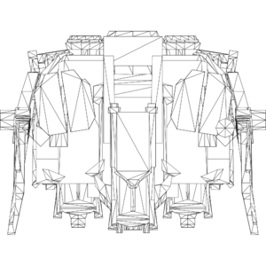 Gothic Mars LOD1 line top.svg