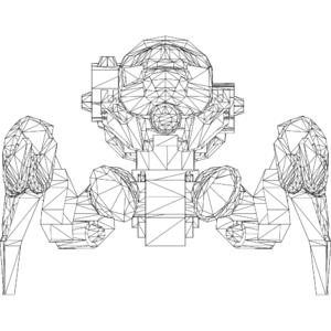 Invader LOD1 line front.svg