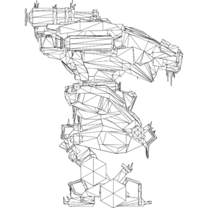 Cruel Orochi LOD1 line side.svg