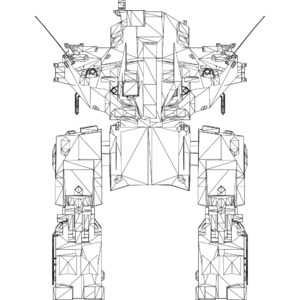 Rhino LOD1 line front.svg