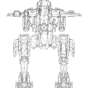 Siren LOD1 line front.svg
