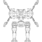 Ares LOD1 line front.svg