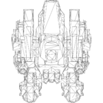 Harpy LOD1 line top.svg