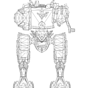 Stellar Cerberus LOD1 line front.svg