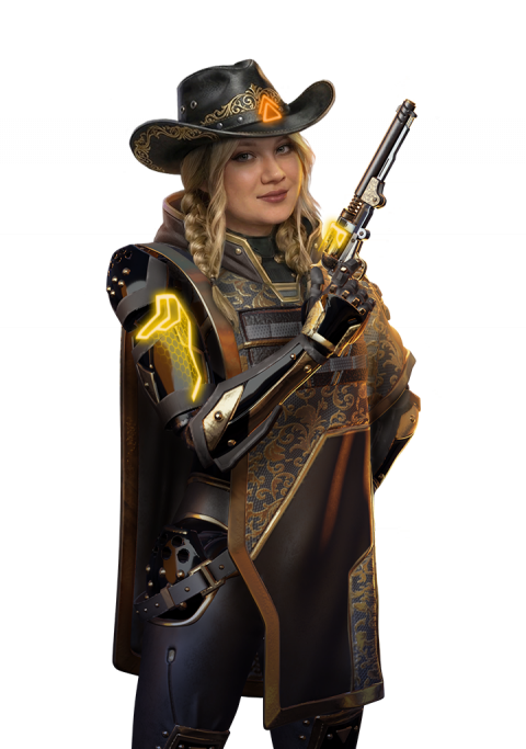 机师 Valerie Morgan（机甲 Ultimate_Revenant）
