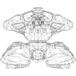 Demeter LOD1 line front.svg