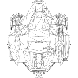 Cruel Orochi LOD1 line top.svg
