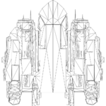 Hawk LOD1 line top.svg