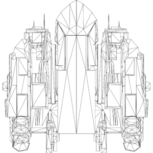 Hawk LOD1 line top.svg