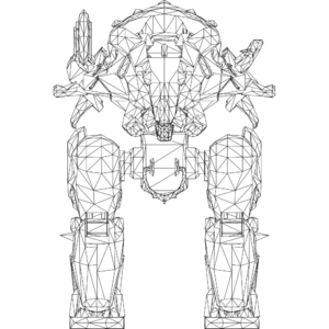 Ivory Ravana LOD1 line front.svg