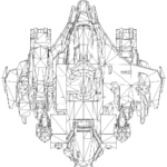Siren LOD1 line top.svg