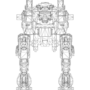 Harpy LOD1 line front.svg