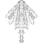 Ophion LOD1 line top.svg