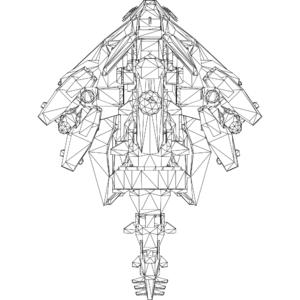 Ophion LOD1 line top.svg