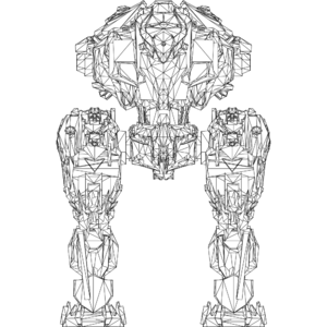 Ox Minos LOD1 line front.svg