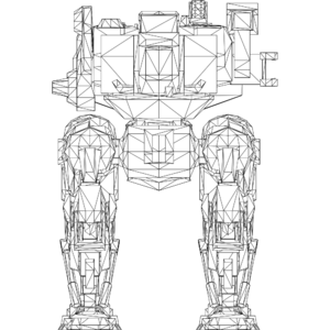 Galahad LOD1 line front.svg