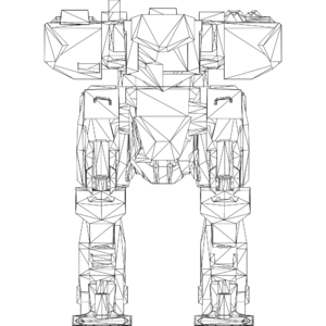 Leo LOD1 line front.svg