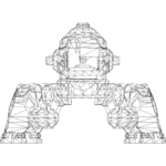 Fujin LOD1 line front.svg