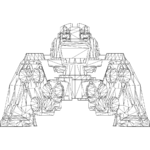 Raijin LOD1 line front.svg