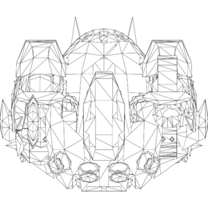 Ravana LOD1 line top.svg