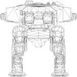 Lancelot LOD1 line front.svg