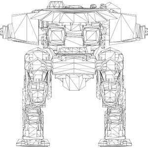 Lancelot LOD1 line front.svg