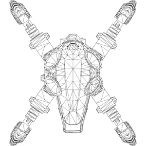 Invader LOD1 line top.svg