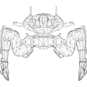 Jaeger LOD1 line front.svg