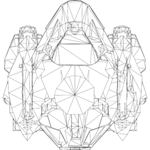 Orochi LOD1 line top.svg