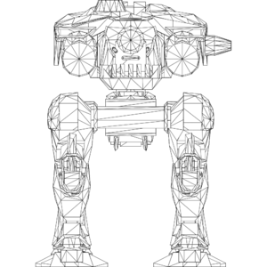 Hellburner LOD1 line front.svg