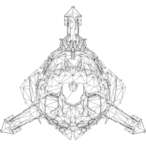 Kraken Indra LOD1 line top.svg