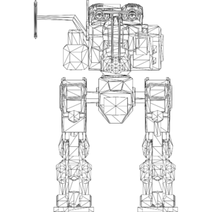Cossack LOD1 line front.svg