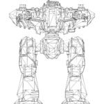 Sharanga LOD1 line front.svg